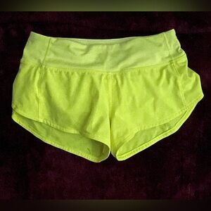 Lululemon Women's Neon Yellow Athletic Skort